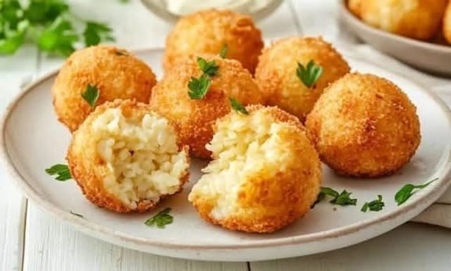 Rice balls.